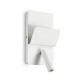 Светодиодный спот Ideal Lux Read Ap Bianco 176536 Светодиодный спот Ideal Lux Read Ap Bianco 176536