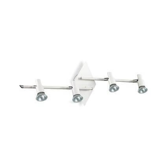 Спот Ideal Lux Slem PL4 Bianco 142098 Спот Ideal Lux Slem PL4 Bianco 142098