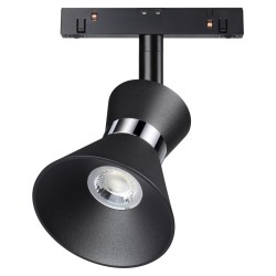 Трековый низковольтный светодиодный светильник Novotech Shino Flum 358400