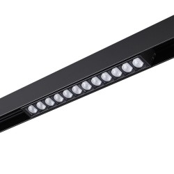 Трековый низковольтный светодиодный светильник Novotech Shino Flum 358418