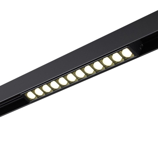 Трековый низковольтный светодиодный светильник Novotech Shino Flum 358418
