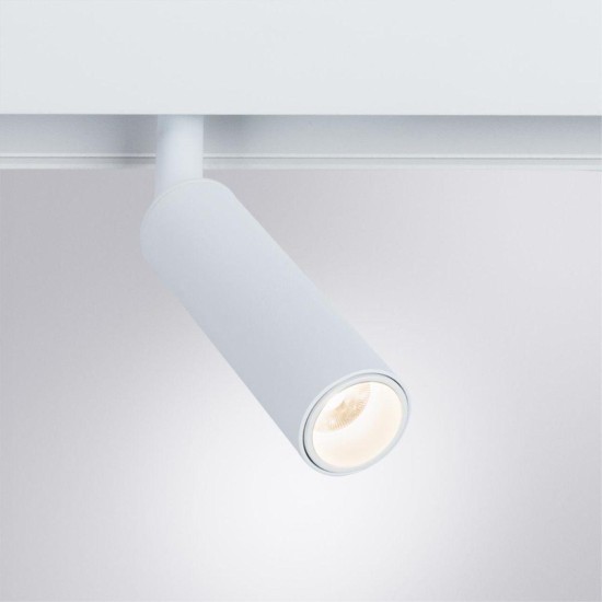 Трековый светодиодный светильник Arte Lamp Linea A4630PL-1WH
