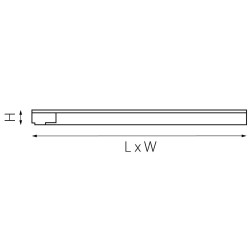Трековый светодиодный светильник Lightstar Linea 256947
