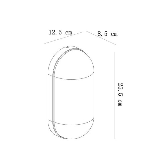 Уличный настенный светильник Arte Lamp Marfik A2481AL-1GO