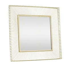 425022 Зеркало декоративное MASINLOC, L740, B50, H740, сталь, зеркало, золотой