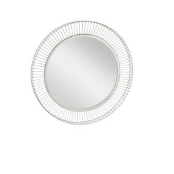 425024 Зеркало декоративное MASINLOC, B50, ?730, сталь, зеркало, серебристый